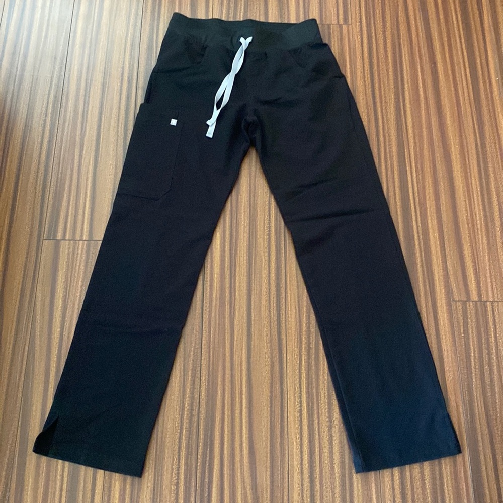 Figs Black Scrub Pants size XS